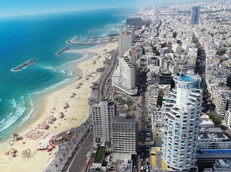 Tel-Aviv view Sea Tower hotel