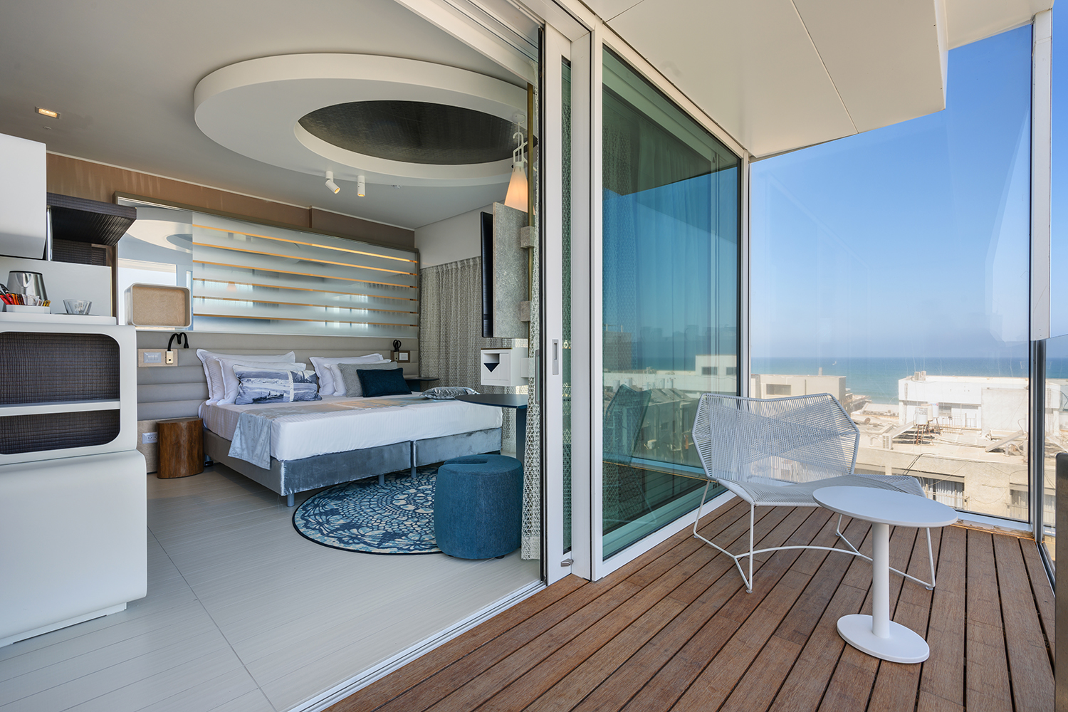 Port Tower room with balcony
