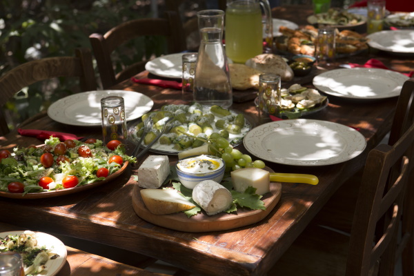 Salad and Cheese