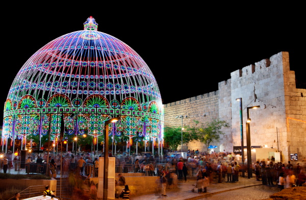 Festival of light Jeursalem