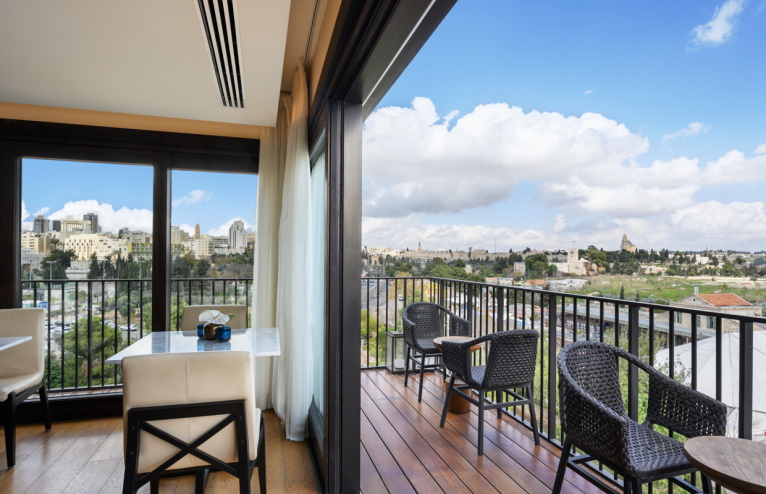 Orient hotel balcony